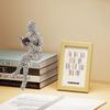 Tissting Pulp Reading Women Figurine Decor Thinker Statue Modern Abstract Art Sculpture Resin Collectible Reading Figurines for Home Decoration Living Room Office Bookshelf Shelf Table(Style 6) view 3