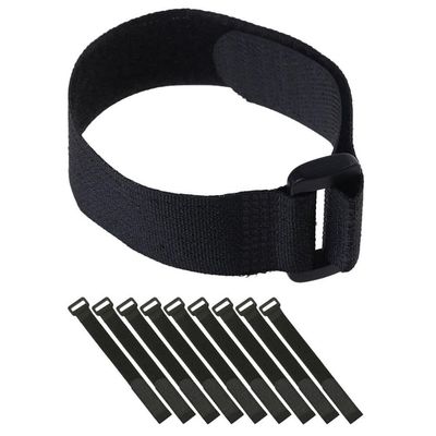 10pcs Reusable Legged Race Bands Straps for Teamwork Training Secure Binding for Outdoor Games Wear-resistant and Flexible Design