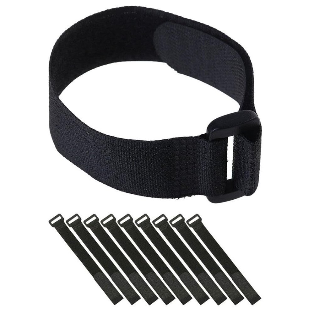 10pcs Reusable Legged Race Bands Straps for Teamwork Training Secure Binding for Outdoor Games Wear-resistant and Flexible Design