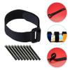 10pcs Reusable Legged Race Bands Straps for Teamwork Training Secure Binding for Outdoor Games Wear-resistant and Flexible Design view 3