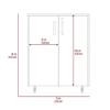 FM FURNITURE Keene 6 Piece Garage Set Black Engineered Wood view 3