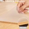 Shelf Liner for Kitchen Cabinets 20 Inch Wide X 20 Ft Non Adhesive Cabinet Drawer Liners Non Slip Waterproof Strong Grip Clear Closet Pantry Shelf Liner Cupboard Refrigerator Bathroom Drawer Mat view 3