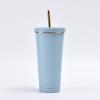 CukYi Stainless steel cup with straw large capacity with lid Cup insulation vacuum cup view 1