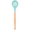 13Pcs Silicone Kitchenware Wooden Handle Stick Spa Spoon Cooking Utensils Set With Holder For Homelight Green 13Pcs Silicone Kitchenware Wooden (Dark Green) view 3