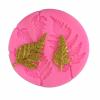 A Variety Of Leaf Fern Leaf Shape Silicone Mold Chocolate Flip Sugar Baking Mold Gypsum Ornament Decorative Soap Mold view 1