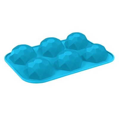 1 Piece 6-Cavity Football Shape Non-Stick Quick Muffin Pan Cupcake Tray Cookie Maker Pan Cake Candy Dessert Mold - (Color: B)