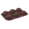 1 Piece 6-Cavity Football Shape Non-Stick Quick Muffin Pan Cupcake Tray Cookie Maker Pan Cake Candy Dessert Mold - (Color: B) view 3