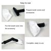 SteFik 5 Pcs Fiber Cleaning Pads Mop Pad. Compatible for Karcher & 12 Pcs Steam Cleaner Parts Steam Cleaner Towel Cover view 2
