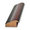 ArtToFrames 12x46 Inch Brown Picture Frame, This 1.63 Inch Custom Wood Poster Frame is Honors Mahogany with Black, Great for Your Art or Photos - Comes with Economy Acrylic view 4