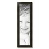 ArtToFrames 8x30 Inch Black Picture Frame, This 1.75 Inch Custom Wood Poster Frame is Honors Black with Gold - Comes with Foam Backing 3/16 inch and Regular Acrylic (FBPLD11149-8x30) view 1