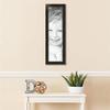 ArtToFrames 8x30 Inch Black Picture Frame, This 1.75 Inch Custom Wood Poster Frame is Honors Black with Gold - Comes with Foam Backing 3/16 inch and Regular Acrylic (FBPLD11149-8x30) view 3