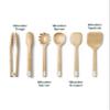 Caraway 14-Piece Kitchen Prep Set - Kitchen Knife Set & Wooden Utensil Set - Made With Premium German Steel Blades & FSC-Certified Birch Wood - Non-Toxic Materials - Includes Organizer - Perracotta view 4