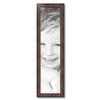 ArtToFrames 9x37 Inch Brown Picture Frame, This 1.63 Inch Custom Wood Poster Frame is Honors Mahogany with Black, Great for Your Art or Photos - Comes with Economy Acrylic view 2