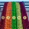 Artificial Marigold Flower Garland Strings for Christmas Decor, Diwali Decor Garlands Wedding Decoration Strings Indian Flower Line for Decoration Wreaths Flower Line (Style 5, 10 Strings) view 2