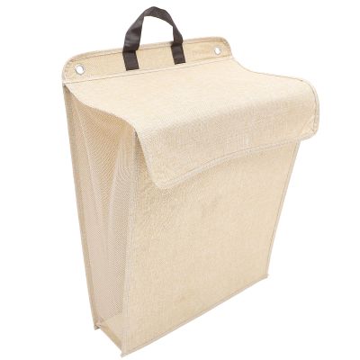 Cabilock Wall Laundry Hamper Multi-functional Hanging Clothes Basket Lid Large Capacity Storage for Bedroom Bathroom and Laundry Room