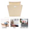 Cabilock Wall Laundry Hamper Multi-functional Hanging Clothes Basket Lid Large Capacity Storage for Bedroom Bathroom and Laundry Room view 3