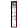 ArtToFrames 9x50 Inch Brown Picture Frame, This 1.69 Inch Custom Wood Poster Frame is Matte Mahogany Diploma, Great for Your Art or Photos - Comes with Economy Acrylic view 2