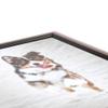 ArtToFrames 9x50 Inch Brown Picture Frame, This 1.69 Inch Custom Wood Poster Frame is Matte Mahogany Diploma, Great for Your Art or Photos - Comes with Economy Acrylic view 3