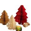 Christmas Tree Ornaments Mini Christmas Tree 2023 New Christmas Origami Decoration Scene Layout Props Gift Decoration view 2
