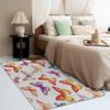 Butterfly Rug & Home Decor - 5x7 Rug, Girls Rugs for Living Room Bedroom, Butterflies Carpet, Washable Non Slip Soft Low Pile Indoor Area Rug & Room Decor view 3