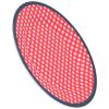9 Inch Polka Dot Checkered Salad Plates, Melamine Resin Dessert Plate Round Scratch Resistant Serving Platter Decorative Dinner Plate(#4) view 1