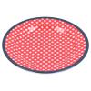 9 Inch Polka Dot Checkered Salad Plates, Melamine Resin Dessert Plate Round Scratch Resistant Serving Platter Decorative Dinner Plate(#4) view 4