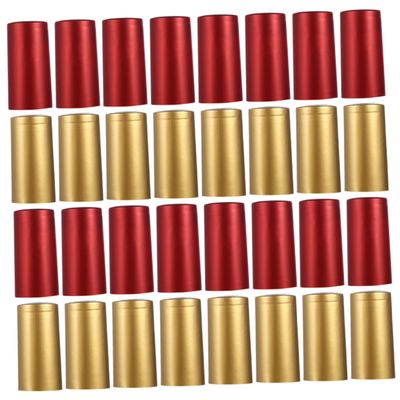 UPKOCH 200pcs Heat Shrink Caps for Wine Bottles Bottle Seal Shrink Wrap Easy Use Air-tight Seal for Wine Preservation for Home Brewing