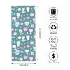 MYGANN Cute Little Fox Skin-Friendly Absorbent Towel 12x27.5in,for Bathroom Swimming Travel Gym Personal Cleaning view 4