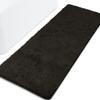 Yeaban Bathroom Runner Rugs 24"x72" Non Slip  Thick Chenille Long Bath Mat | Absorbent and Washable Extra Large Bath Rug, Soft Runner Rug for Bathroom, Shower, Sink - (Chocolate Brown) view 1