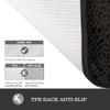 Yeaban Bathroom Runner Rugs 24"x72" Non Slip  Thick Chenille Long Bath Mat | Absorbent and Washable Extra Large Bath Rug, Soft Runner Rug for Bathroom, Shower, Sink - (Chocolate Brown) view 3