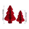 CUCCE Christmas Origami Decoration Mini Christmas Tree Scene Setting Props view 2