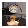 Candle Lamps Candle Heater Crystal Lampshade Candle Warmer Lamp Melting Wax Lamp Dimmable Night Light for Home Office Spa Yoga Meditation Bathrooms view 4