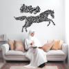 Metal Islamic Wall Art, Ayatul Kursi Metal Islamic Wall Art, Allah Decor, Modern Decor, Arabian Horse, Islamiction Decorations for Home, Housewarming Gifts (Black, 54"x29"/139x76cm, 27"x13"/69x35cm) view 1