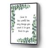 Give To The World The Very Things You Want It To Give Back To You Modern Canvas Wall Art Inspirational Poster For Living Room Bedroom Office School Wall Decor Ready To Hang(Wood Framed 16" X 20") view 1