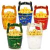 Fengshuibringluck Feng Shui 5pcs Buckets of Good Fortune Gold Ingot/Yuan Bao Basin Home Dcor Porsperity Figurine (5 PCS(Set)) view 1