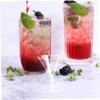 Kichvoe 8pcs Plastic Glasses 60ml 2 Oz Disposable Cocktail Glasses Unbreakable Reusable Dessert Cups Shot Glasses for Margarita Appetizers Wedding Party Bar view 4