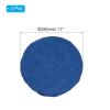 PATIKIL Round Bar Stool Cover, 3 Pack Elastic Bar Stool Cover Washable Seat Cushion for Diameter 12"-14" Chair, Dark Blue view 2