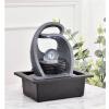 Indoor Small Water Fountain Tabletop Fountain Desktop Circulating Water Ornament Office Desktop Fountain Living Room Decorative Desktop Fountain Tabletop Fountains Feng Shui Decor view 3