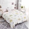 Flannel Throw Blanket Christmas Golden Winter Snowflake,Lightweight Soft Warm Fleece Blankets for Sofa Couch Bedroom,Silver Snowflakes Seamless on White Cozy Fuzzy Microfiber Throws 40x50in view 3