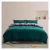 QuKan Bed, Duvet Cover Set, Soft Brushed Duvet Cover, Bedding Set with Zip Closure and Corner Protectors, 3-Piece Set view 1