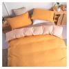 QuKan Bed, Duvet Cover Set, Soft Brushed Duvet Cover, Bedding Set with Zip Closure and Corner Protectors, 3-Piece Set view 2
