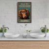 Aluminum Funky Tin Sign Dog Estylez Excuse Me! For Home Decor Lover Gifts Wall Decor 8.00"x12.00"Metal Frame view 3