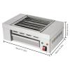 Barbecue Electric Grill, Electric Grill, Indoor Grill Quick Heat Up, Indoor Portable Compact Korean BBQ Grill for Cafe Restaurant Party Buffet 110V,1500W view 2