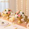 NUPTIO 10 Pcs Wedding Vase & 10 Pcs Artificial Flowers Set for Wedding Centerpieces for Tables view 4