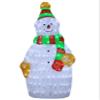 LAMPHOME 35" 300LED Lighted Commercial Grade Acrylic Snowman Christmas Display Decoration view 1