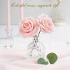 BLEUM CADE 36Pcs Artificial Flowers Fake Roses with Stems, Pink Boxed Foam Roses for DIY Bouquets Centerpieces Wedding Party Arrangement Bridal Shower Decor view 4