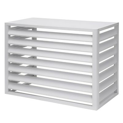 WHYATT Window Air Conditioner Bracket, Aluminum Alloy Air Conditioner Outer Frame Protective Cover (Size : 110x50x70cm) (Color : A2)
