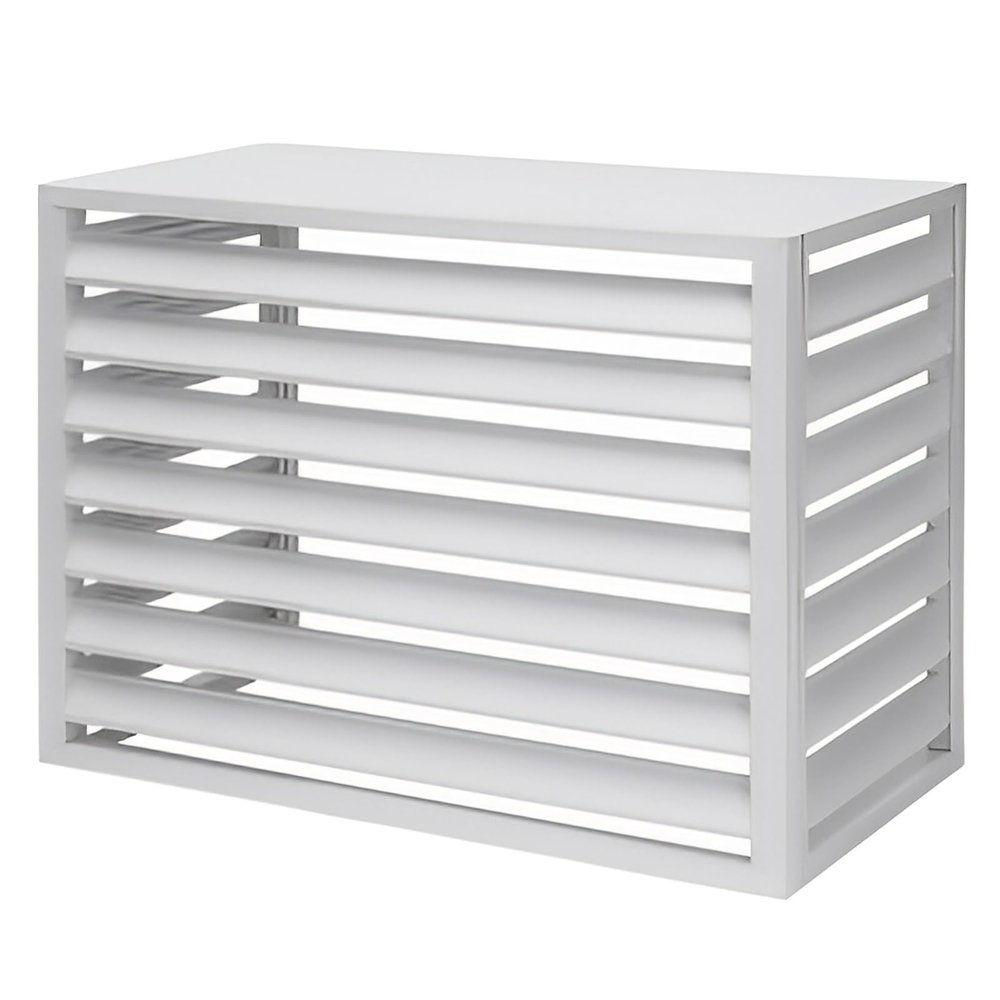 WHYATT Window Air Conditioner Bracket, Aluminum Alloy Air Conditioner Outer Frame Protective Cover (Size : 110x50x70cm) (Color : A2)