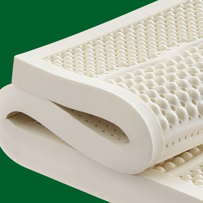 NaKeah 100% Natural Latex Soft Mattress Topper, Organic Latex| Deep Rejuvenating Sleep | Support for Shoulders, HIPS, Back and Knees,10cm,100x200cm