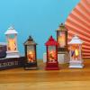 Christmas Small Wind Lamp, Flame Lamp, Candle Lamp, Small Oil Lamp, Wind Lamp, Christmas Decoration Gift, Luminous Ornament view 2